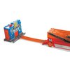 Hot Wheels Toy Car Track Set, Mega Hauler with 6 Expandable Levels, Storage for Up to 50 1:64 Scale Vehicles, Connects to Other Sets & Tracks