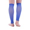 Doc Miller Calf Compression Sleeve 1 Pair 15-20 mmHg Firm Support Graduated for Sports Running Recovery Shin Splints Varicose Veins (Blue, L)