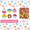 300 Pieces Mini Cupcake Eeasers for Kids Bulk, Mini Cute Kids Pencil Erasers Assortment Novelty Eeasers for Party Favor, Home School Work Rewards and Gift Filling (Cupcake)