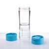 Whirlbottle The World’s First Drink-And-Play Water Bottle | Sensory Fidget Stress ADHD Kids Tweens Teens Vortex Cyclone Tornado In STEM Science Connector Tube Toy | Clear BPA-Free Tritan Plastic 21 oz