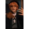 Short Orange Wig for Cosplay Costume Male Men Anime Layered Fluffy Character Costume Wig Heat Resistant Halloween Party Wig + Wig Cap (Orange)