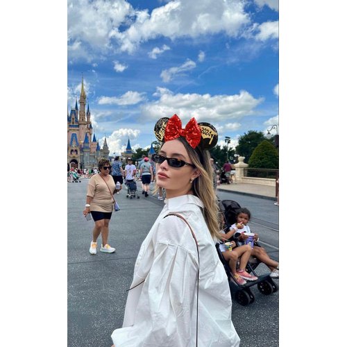 WOVOWOVO Graduation Mouse Ears Headbands for Women Girls Sparkle Bow Hairband for for Graduates Cosplay Costume Party Decorations Gifts Hair Accessory