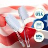 RADIUS Toothbrush Replacement Brush Heads 2-Count Improve Gum Health & Reduce Gum Issues - Soft - Pack of 3