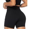 Sunzel 8" / 5" / 3" Biker Shorts for Women with Pockets, High Waisted Yoga Workout Shorts Black Medium