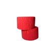 Red and Gold Yellow Crepe Paper Streamers (2 Rolls Each Color) USA-Made