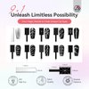 SAVILAND Cat Eye Magnet for Nails: 10PCS CatEye Gel Nail Polish Strong Nail Magnets Set 1000＋Styles Creation Magnetic Wand Quicker DIY Nail Art Tools for Enthusiasts Technicians Salon Home Studio