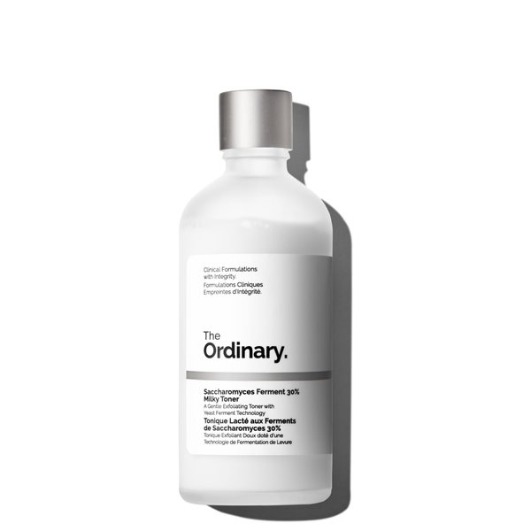 The Ordinary Saccharomyces Ferment 30% Milky Toner, Exfoliating and Hydrating Toner for Smoother, Brighter Skin, 3.4 Fl Oz