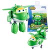 Super Wings - Transforming Mira Toy Airplane Figure | 5" Scale | Fun Toy for 3 4 5 year old Boys and Girls | Preschool Kids Birthday Gift, Green (YW710280)