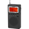 ZHIWHIS Portable Radio, AM FM Stereo Receiver, DSP Small Pocket Radios Operated by AA Batteries, Digital Clock/Presets/Start Timer/Sleep Timer for Walking/Running ZWS-903