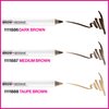 Eyebrow Pencil By Wet n Wild Brow-Sessive Brow Makeup Pencil Liner Blending Brush, Precise, Fine Tip, Shapes, Defines, Fills, Dark Brown