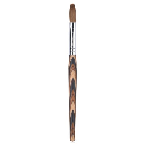 Rolabling Kolinsky Sable Acrylic Brushes Nail Art Brush Red Wooden Pen Nail Brush for Nail Art Manicure Tool for Acrylic Powder Application Nail Extension 3D Nail Carving (16#)