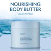 SEACRET OCEAN MIST BODY BUTTER: Hydrating Body Moisturizer Cream with Shea and Cocoa Butter, Vitamins E & C, and Dead Sea Minerals for All Skin Types, 8.5 FL. OZ, Ocean Mist