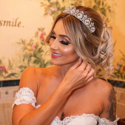 COCIDE Silver Tiara and Crown for Women Vintage Queen Crowns Crystal Headband Rhinestones Princess Tiaras Antique Hair Accessories for Bride Party Bridesmaids Bridal Prom Halloween Costume Cos-play