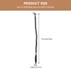 KALLORY Bangs Hair Clip 4pcs Braided Hair Extensions, Clip in Braid Hair Extensions Braids Braided Hair Piece for Women Festival Daily Wear Braided Wigs