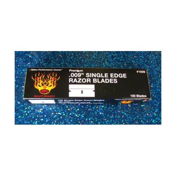 High Teck NO. 9 RAZOR BLADES - 1 BOX (100) - Pt# 1009