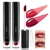 DAGEDA 2 Colors Peel Off Lip Liner Stain Set, Tattoo Color Lip Tint Stain, Long Lasting and Waterproof Lip Stain Peel off Lip Makeup,Peel Off Lip Liner with Natural Matte Finish (02+05)
