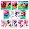 JOYIN 28 Pcs Valentine's Day Gift Cards with Unicorn Dinosaur Keychain for Kids Party Favor, Classroom Exchange Prizes, Valentine’s Greeting Cards, Valentine Party Favors, Valentine Exchange Gifts