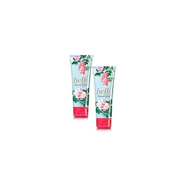 Bath and Body Works 2 Pack Hello Beautiful Ultra Shea Body Cream 8 Oz.