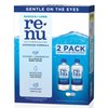 Renu Contact Lens Solution Advanced Formula Multipurpose Lens Cleaner for Eye Contacts, Cleaning, Moisturizing and Disinfecting Care for Soft & Silicon Hydrogel Lenses, 12 Fl Oz (Pack of 2)