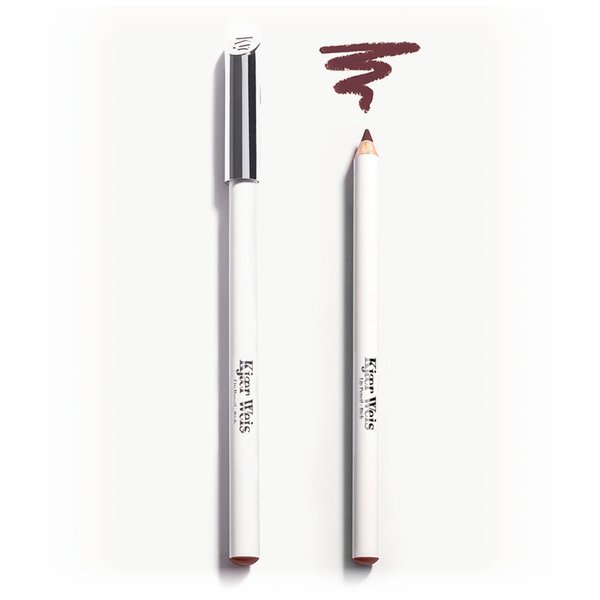 Kjaer Weis Lip Pencil. Dark Red Brown Lip Liner with Soft Matte Finish and Creamy Texture for Long Lasting Lip Makeup and Smudge-Proof Wear. Cruelty Free Clean Makeup (Rich Iconic)