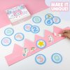 BONNYCO Unicorn Birthday Crown with Interchangeable Numbers from 0 to 9 & Themed Figures First Birthday Gifts for Girls, Birthday Hat, 1st Birthday Crown Girl | Unicorn Crown for Girls, Carnival