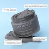 Infinitek® Paris, Dead Sea Mud Mask with Vitamen E. Natural Organic Skin Care Blackhead and Oily Skin Remover. Acne Treatment. 6.34 Fl Oz