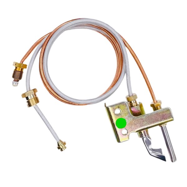 Water Heater Pilot Assembely For Tubing Natural Gas, Includes Pilot Thermocouple and Tubing Natural, 24" Water Heater Replacement Parts Fits Many Water Heaters On The Market