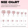 108Pcs Press on Toenails French Tips Toe Nail Press ons Fake Toe Nails with Design Gel False Toenails Glossy Full Cover Acrylic Toenails with Design Toe Press on Nails Toe Nail for Women Decorations