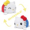 TeeTurtle - The Officially Licensed Original Sanrio Reversible Plushie - Hello Kitty & Mimmy Plushie - Cute Sensory Fidget Stuffed Animals That Show Your Mood