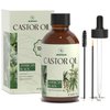 ARVIDSSON Jamaican Black Castor Oil for Hair Growth, Eyelashes and Eyebrows 100% Pure Cold Pressed Castor Oil, Hair Oil, Body Oil, Skin & Scalp Moisturizer