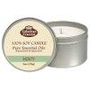 Fabulous Frannie Minty All-Natural Soy Candles Cotton Wick High Pure Essential Oil Scent 40 Hours Burn Time Gift for Women & Men 6 Ounce (Pack of 1)