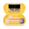 Sports Vision World Travel Kit Yellow RGP Hard Contact Lenses Mirror RGP Case & Suction Remover