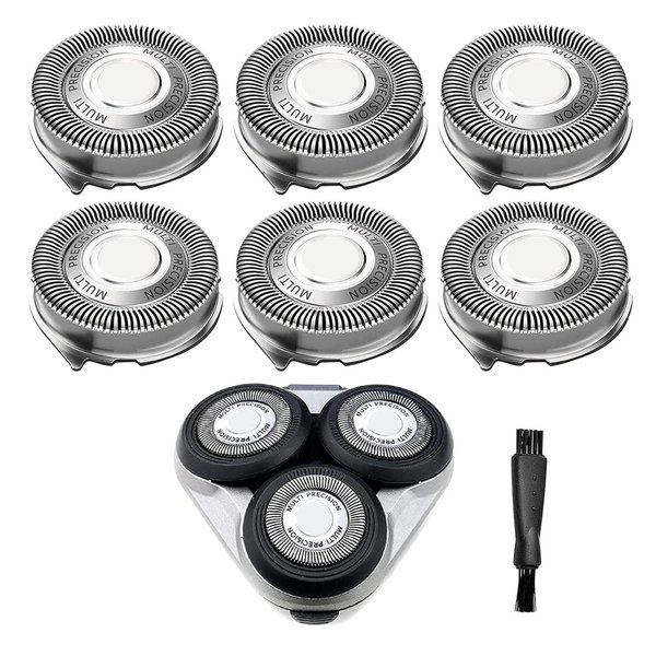 Sh50/52 Replacement Heads Fit for Philips Norelco Series 5000 Electric Shavers, New Upgrade Razor Replacement Blades for AquaTouch (S5xxx), PowerTouch (PT8xx, PT7xx) and AquaTouch (AT8xx, AT7xx)