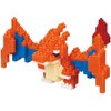 nanoblock - Pokemon - Mega Charizard Y, Pokemon Series Building Kit 6.0×10.8×7.6:cm