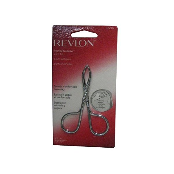 Revlon Hair Removal Tweezer, PerfecTweeze Scissor Style Tweezers, High Precision Tweezers for Men, Women & Kids (Pack of 1)
