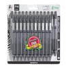 Zebra Pen Z-Grip Retractable Ballpoint Pen, Medium Point, 1.0mm, Black Ink, 24 Pack (Packaging may vary)
