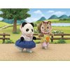 Calico Critters Pookie Panda Girl's Cycle & Skate Set, Dollhouse Playset with Figure and Accessories