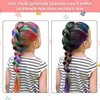 New Hair Chalk Comb for Girls Kids, Washable Temporary Hair Color Dye for Kids Age 5 6 7 8 9 10+ Birthday Party Gift Cosplay DIY, Children's Days (Blue & Pink & Purple)