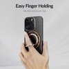 SooPii Newest Magnetic Phone Ring Holder for MagSafe, Magnetic Cell Phone Grip Stand Ring Kickstand, 360° Rotation Ring Stand for iPhone 16 Pro Max 15 14 13 12 Mag Safe Accessories