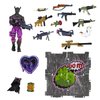Fortnite Vending Machine - Features 4 Inch Fallen Love Ranger Collectible Action Figure, Includes 9 Weapons, 4 Back Bling, and 4 Building Material Pieces