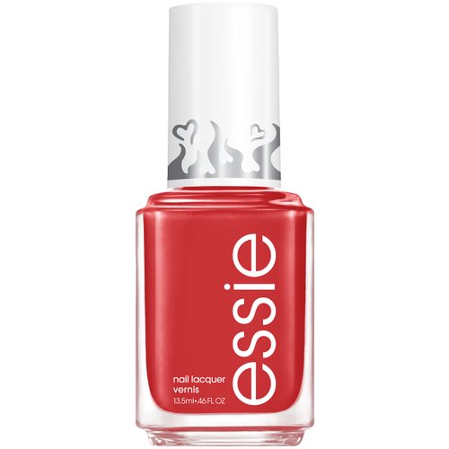 essie Salon-Quality Nail Polish, 8-free Vegan, Coral, Burning Love, 0.46 fl oz