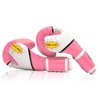 CKE Kids Boxing Gloves for Kids Boys Girls Junior Youth Toddlers Age 5-12 Years Training Boxing Gloves for Punching Bag Kickboxing Muay Thai (Pink)