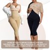 Takusun Shapewear Leggings for Women Tummy Control High Waisted Seamless Body Shaper Butt Lift Thigh Slimmer Nude