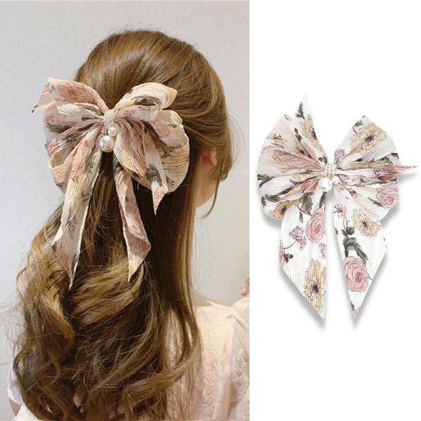 Bow Hair Clips French Hair Clip (C)