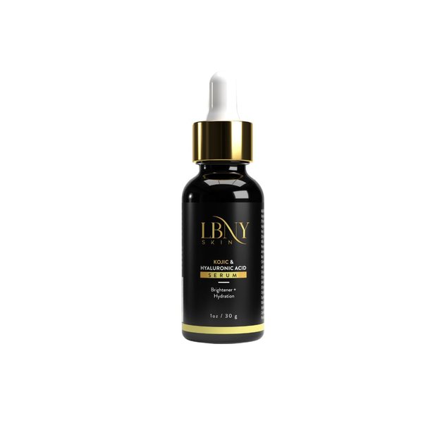Limitless Beauty "N" You Kojic & Hyaluronic Acid Serum for Face, Anti-Dark Spots & Brightening Serum, 3.5% Vitamin C, Niacinamide, For Dull, Tired Skin