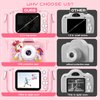 Anpty Kids Children Camera Toys for 6 7 8 9 10 11 12 Year Old Boys Girls, 32MP1080P HD Digital Camera with Video for Toddler, Kid Christmas Birthday Festival (Pink - Unicorn)