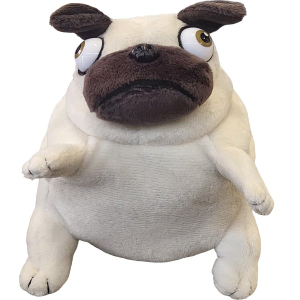 Baidelan Pug Plush Small Pug Stuffed Animal Premium Dog Plush Puppy Stuffed Animal Soft Plush