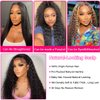 htsly 5x5 HD Lace Closure Wigs Human Hair 5x5 Water Wave Closure Wig Wet and Wavy Lace Front Wig Pre Plucked With Baby Hair Glueless Deep Curly Wigs for Black Women Natural Black 180% Density 28 Inch