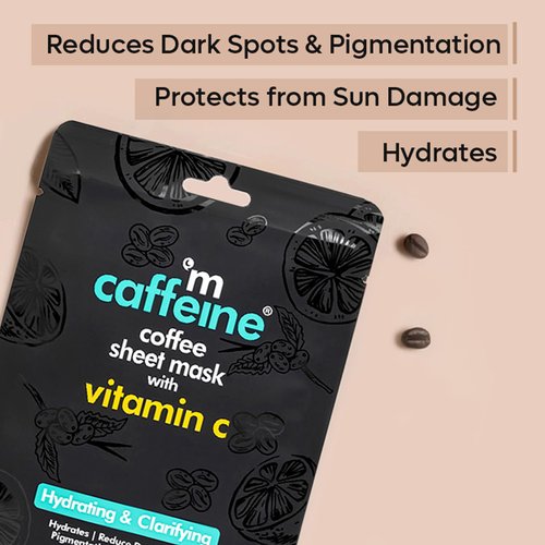 mCaffeine Coffee Sheet Mask with Vitamin C