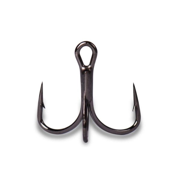 Mustad UltraPoint KVD Elite Series Triple Grip Treble Hook with 1 Extra Strong/2 Extra Short Hooks (Pack of 11), Red, 2